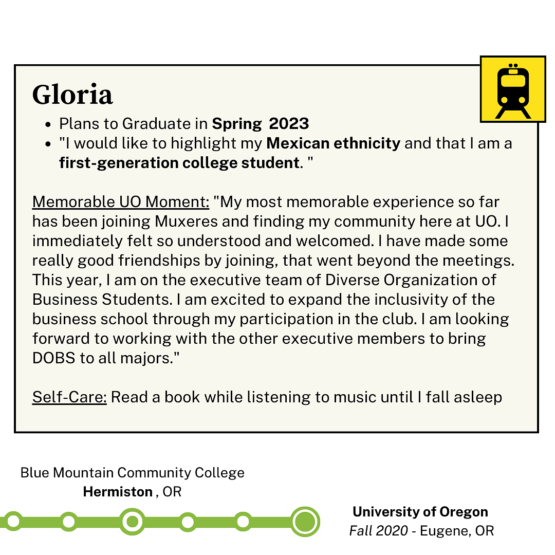 National Transfer Student Week: Gloria Ballesteros (2)