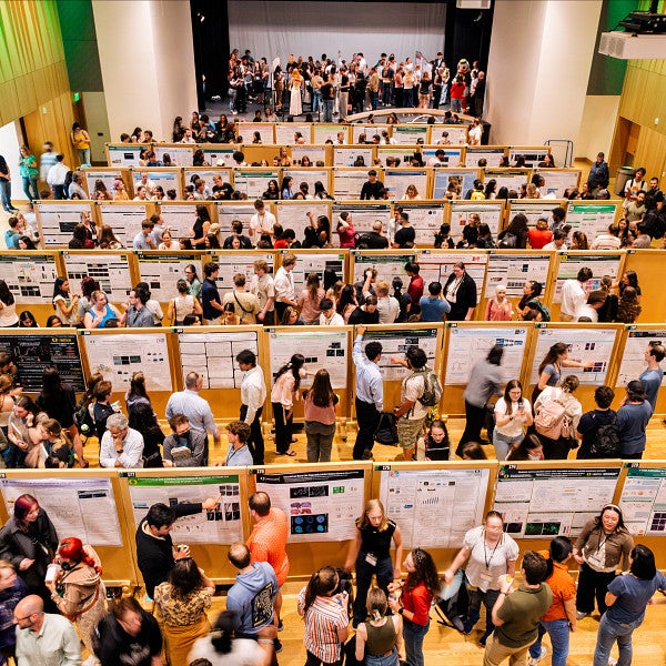 Hundreds of students gather at the 2026 Undergraduate Research Symposium