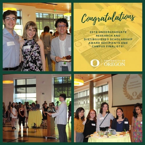 ODS Distinguished Scholarship Recipients Undergraduate